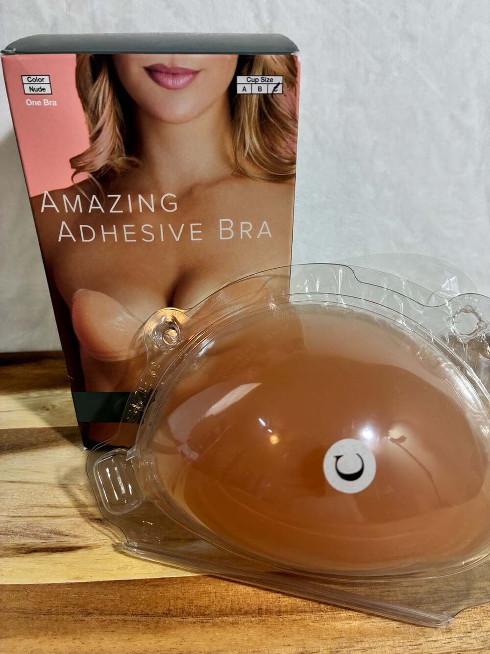 Lingerie Solutions Amazing Adhesive Bra Cup Size C Nude”
